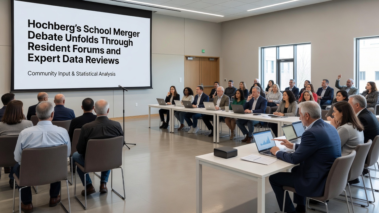 Hochberg School Merger Debate Advances Through Community Forums and Detailed Data Examinations